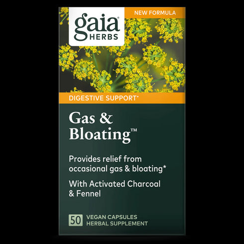 Image of Gas & Bloating 50vcaps box